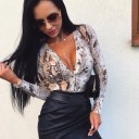 Dames body met lange mouwen B681 7