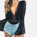 Dames body met open rug B785 7