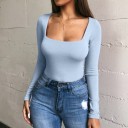 Dames body's met vierkante halslijn 6