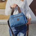 Dames canvas handtas 2