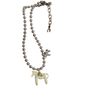 Dames choker met paardenhanger, elegante en stijlvolle sieraden voor paardenliefhebbers 6