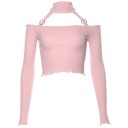 Dames coltrui met lange mouwen 8