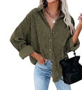 Dames corduroy overhemd P1934 8