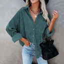 Dames corduroy overhemd P1934 9