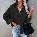 Dames corduroy overhemd P1934 1