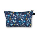 Dames cosmetica tas met gezondheidsmotieven Kleurrijke print Ritssluiting met lus Polyester 21,5 x 13 x 15,5 cm Cadeau voor zorgverleners 17