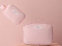 Dames cosmetica tas voor make-up en drogisterij Nylon organizer met rits en handvat of lus Lichte reistas voor in de koffer 9