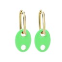 Dames creolen met hanger G1385 13