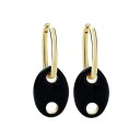 Dames creolen met hanger G1385 18
