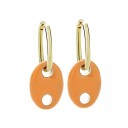 Dames creolen met hanger G1385 19