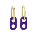 Dames creolen met hanger G1385 6