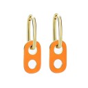 Dames creolen met hanger G1385 7