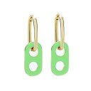 Dames creolen met hanger G1385 11
