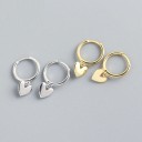 Dames creolen met hanger G259 1