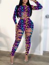 Dames crop top en broek B1035 5
