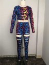 Dames crop top en broek B1035 3