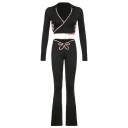 Dames crop top en broek B899 4