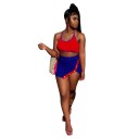 Dames crop top en rok B1073 5