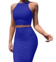 Dames crop top en rok B1199 6