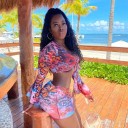 Dames crop top en rok B915 5