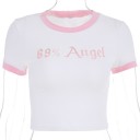 Dames crop top met print A1222 7