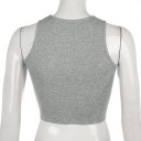 Dames crop top met slangenprint 5