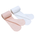 Dames danspanty met opening op de voet nylon spandex elastische panty voor ballet dans en optredens 7