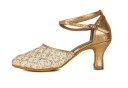 Dames dansschoenen met pailletten 1