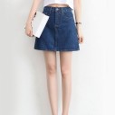 Dames denim rok 5