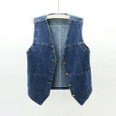 Dames denim vest P1679 5