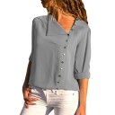 Dames effen shirt Lara 11