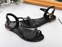 Dames elegante sandalen met lage hak A224 6