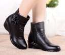 Dames enkellaarsjes met strik J1103 10