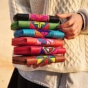 Dames etno portemonnee met kleurrijke geometrische borduursels Ritsluiting rondom Materiaal PU leer en polyester 15 x 10 x 2 cm 7