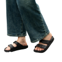 Dames flexibele lichtgewicht pantoffels met een ergonomische binnenzool Zomerschoenen met twee verstelbare gespen Comfortabele schoenen voor zowel binnen als buiten in de hitte 2