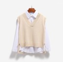 Dames gebreid vest P1490 6