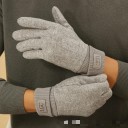 Dames gebreide handschoenen met touchscreen Universele maat Warme winterhandschoenen Polyester Wol Kasjmier Warm zachte elegante 6