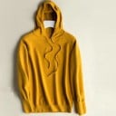 Dames gebreide hoodie met trekkoord en lange raglanmouwen Ribgebreide manchetten en onderzoom Polyester 5