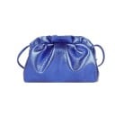 Dames geplooide crossbody tas met glanzend korrelige afwerking Zacht ontwerp Dunne schouderband van PU leer en polyester 24 x 16 x 7 cm 3
