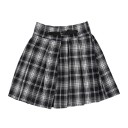 Dames geplooide rok met hoge taille 5