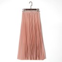Dames geplooide rok met riem A1149 3