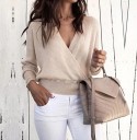 Dames geplooide trui G355 4