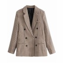 Dames geruite jas B884 6