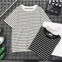 Dames gestreept T-shirt A1280 2