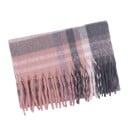 Dames gestreepte sjaal 220 x 50 cm Zachte imitatie van kasjmier van polyester Elegante warme winteraccessoire Stijlvolle dames sjaal voor elke 5