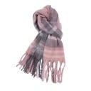 Dames gestreepte sjaal 220 x 50 cm Zachte imitatie van kasjmier van polyester Elegante warme winteraccessoire Stijlvolle dames sjaal voor elke 13