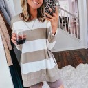 Dames gestreepte sweater A54 4