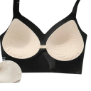 Dames gladde strapless bh met gevormde cups van nylon voor het dragen onder jurken zonder zichtbare lijnen 5