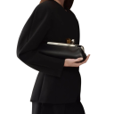 Dames handtas clutch 35 x 8,5 x 12 cm Afneembare schouderband Kunstleer Elegante langwerpige tas voor sociale en dagelijkse gelegenheden 1