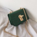 Dames handtas met krokodillenmotief M1425 7
